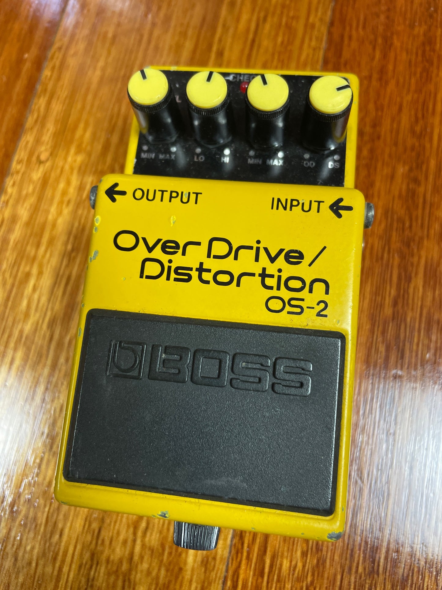 BOSS OS-2 OverDrive/Distortion.