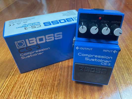 BOSS CS-3 Compression Sustainer.