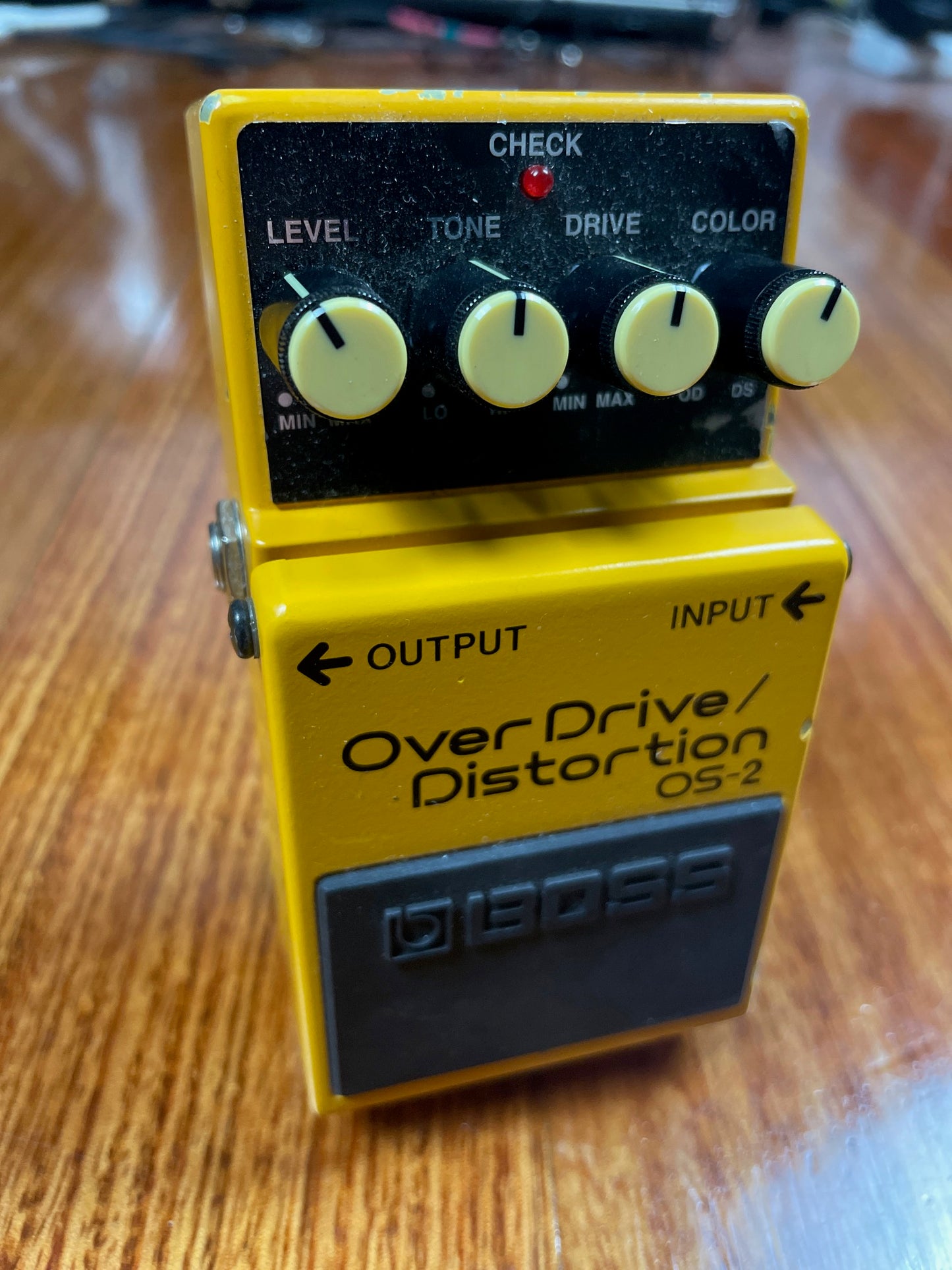 BOSS OS-2 OverDrive/Distortion.