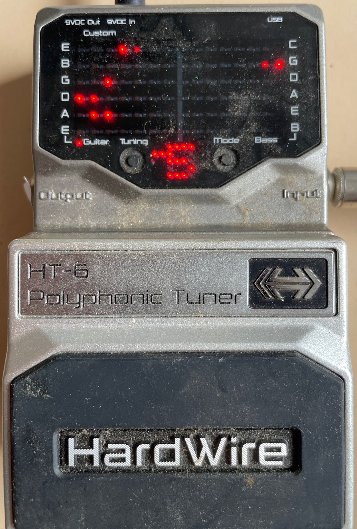 Digitech HT-6 HARDWIRE Series Polyphonic Tuner