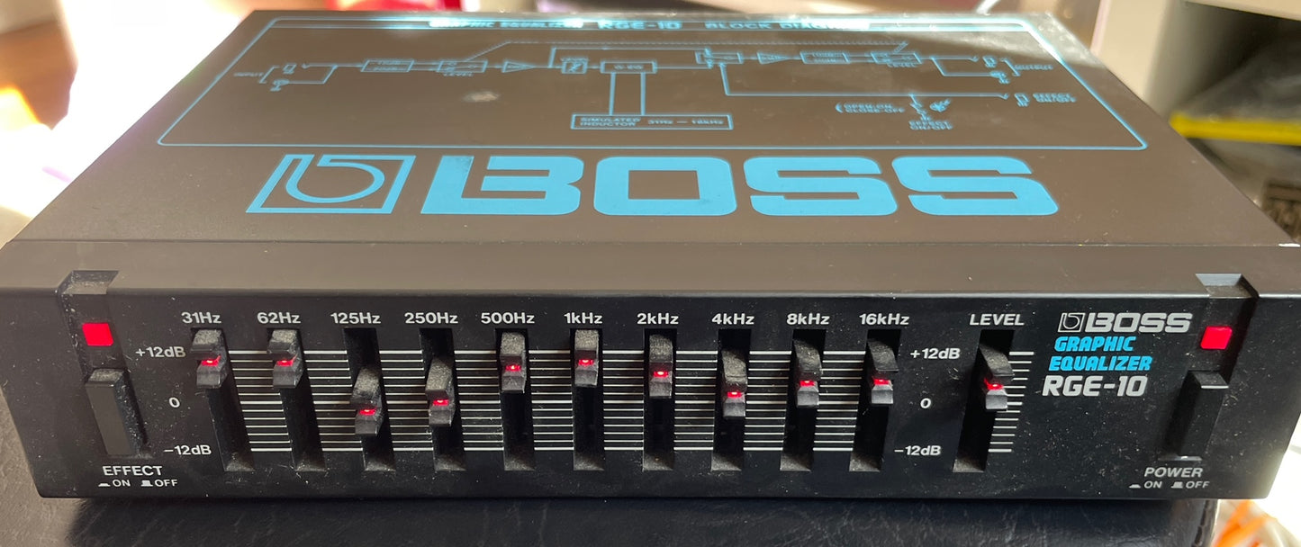 BOSS RGE-10 Graphic Equalizer