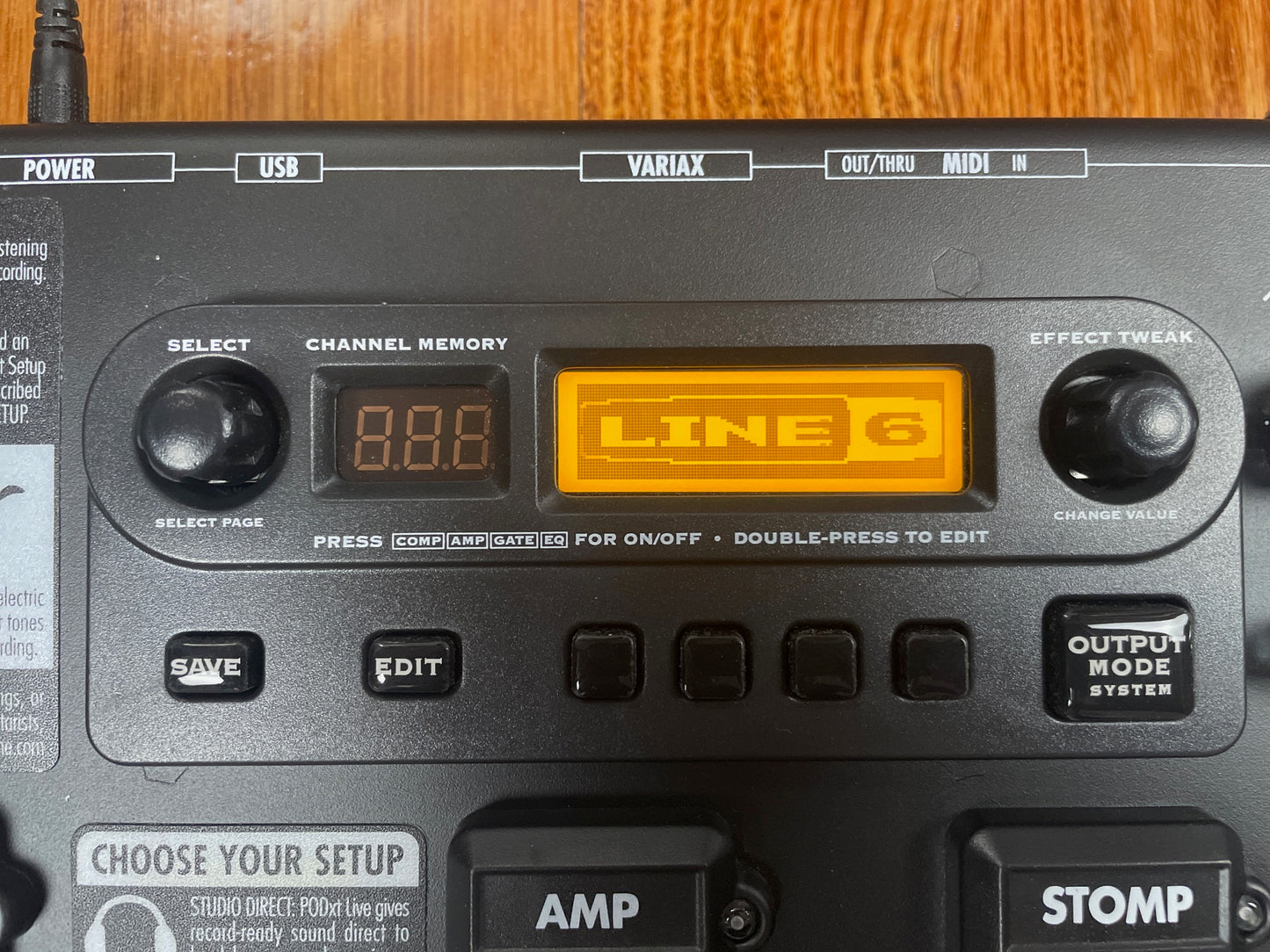 LINE 6 POD XT LIVE