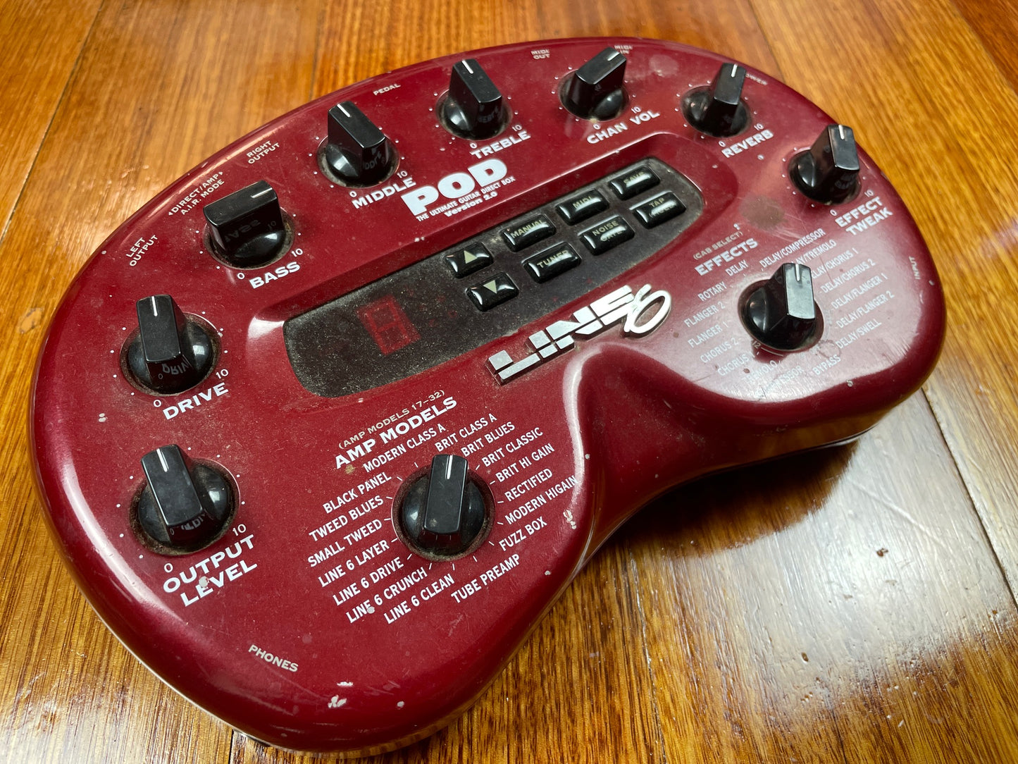 LINE 6 POD Version 2.0