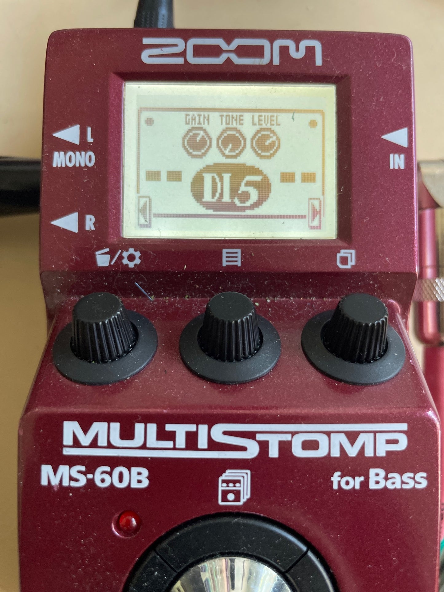 ZOOM MS-60B MULTISTOMP for BASS