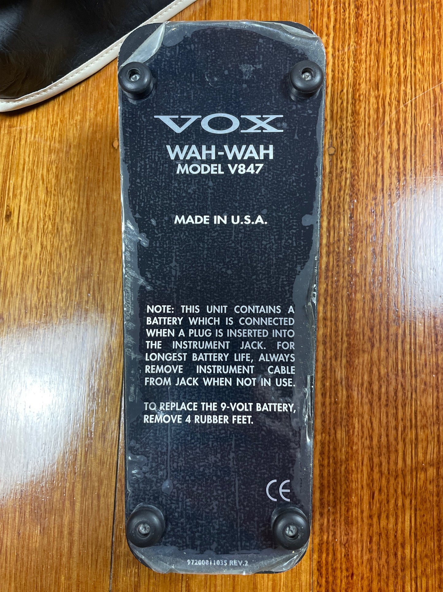 VOX V847 Wah-Wah